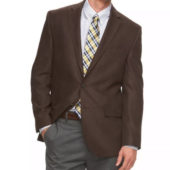 ralph lauren faux suede sport coat